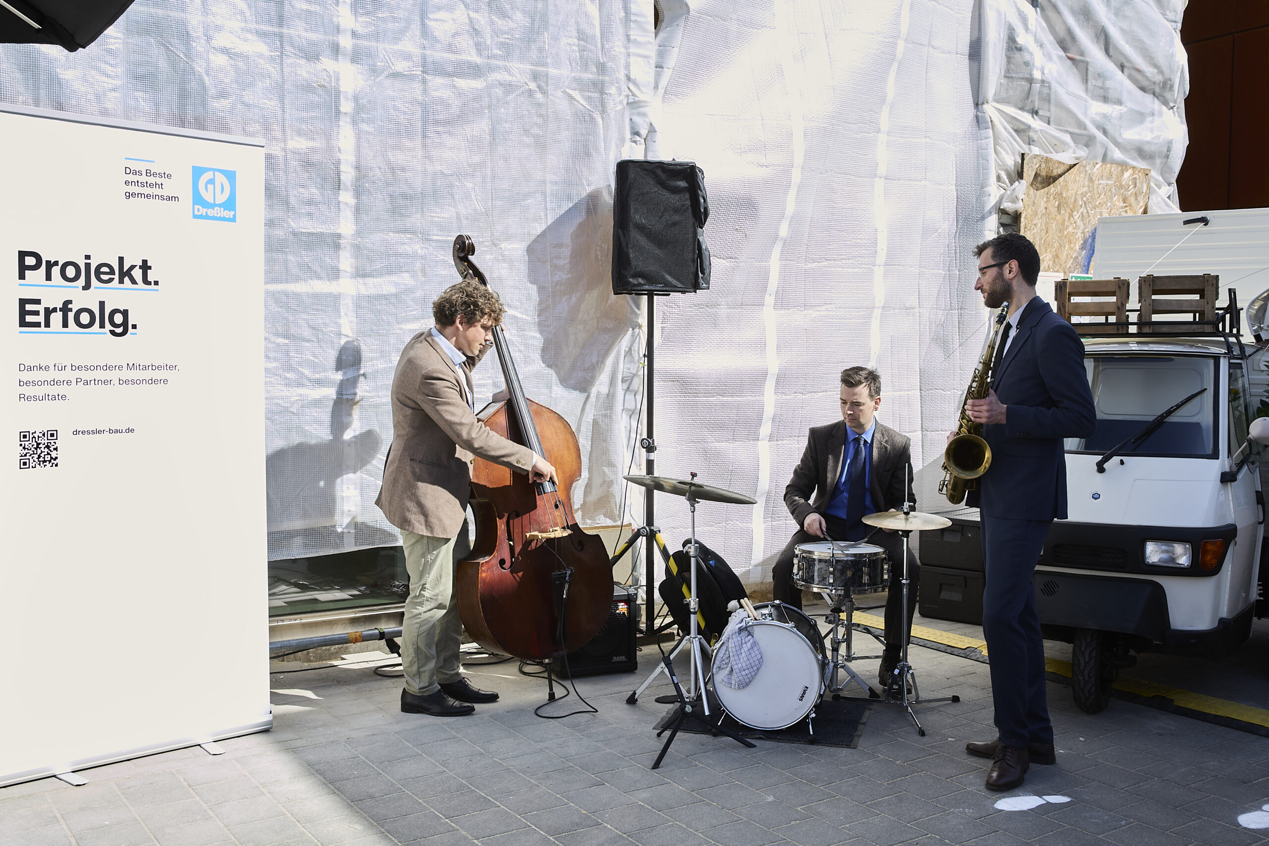 UTB_Richtfest_JazzBand©Britta Leuermann